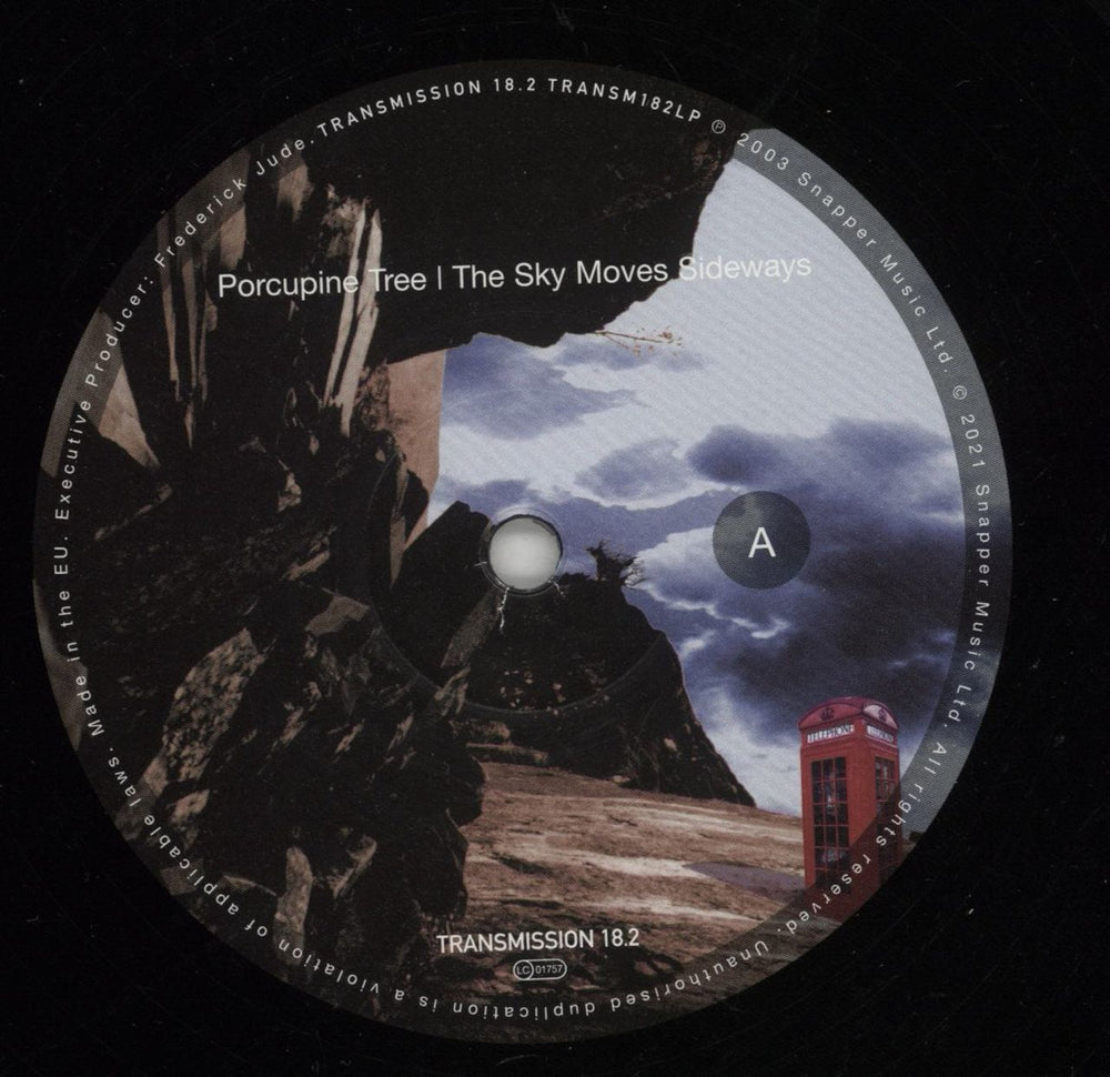Porcupine Tree The Sky Moves Sideways UK 2-LP vinyl record set (Double LP Album) PCU2LTH867604