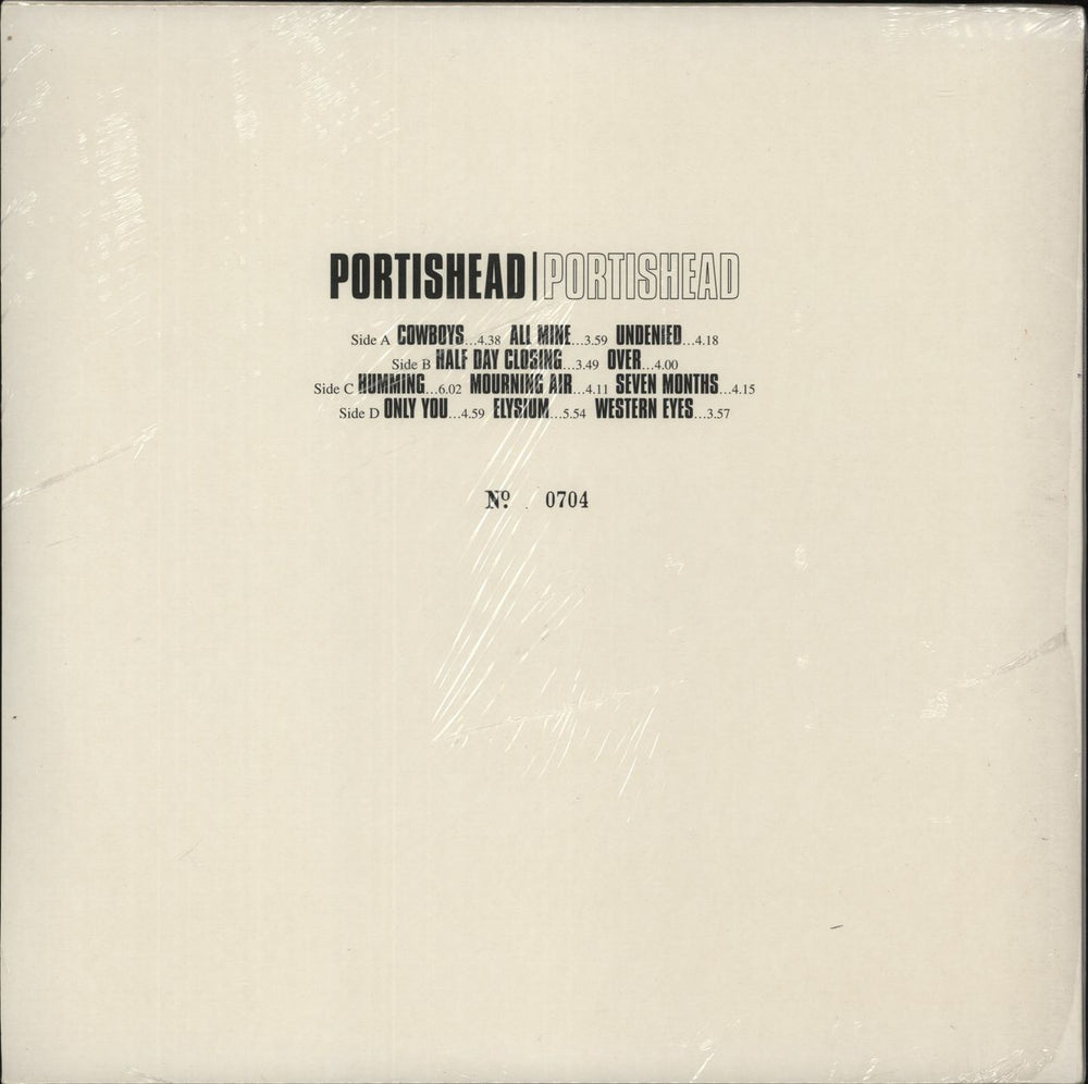 Portishead Portishead UK Promo 2-LP vinyl record set (Double LP Album)