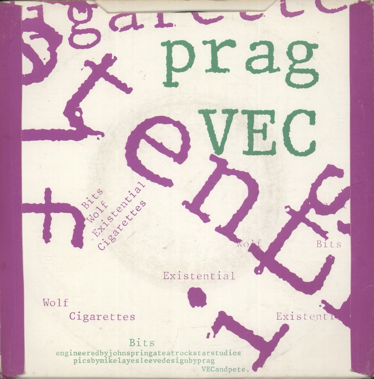 Prag Vec Bits EP UK 7" vinyl single (7 inch record / 45)