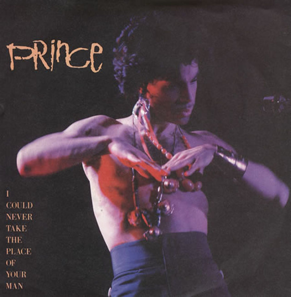 Prince I Could Never Take The Place Of Your Man - Matt Sleeve UK 7" vinyl single (7 inch record / 45) W8288