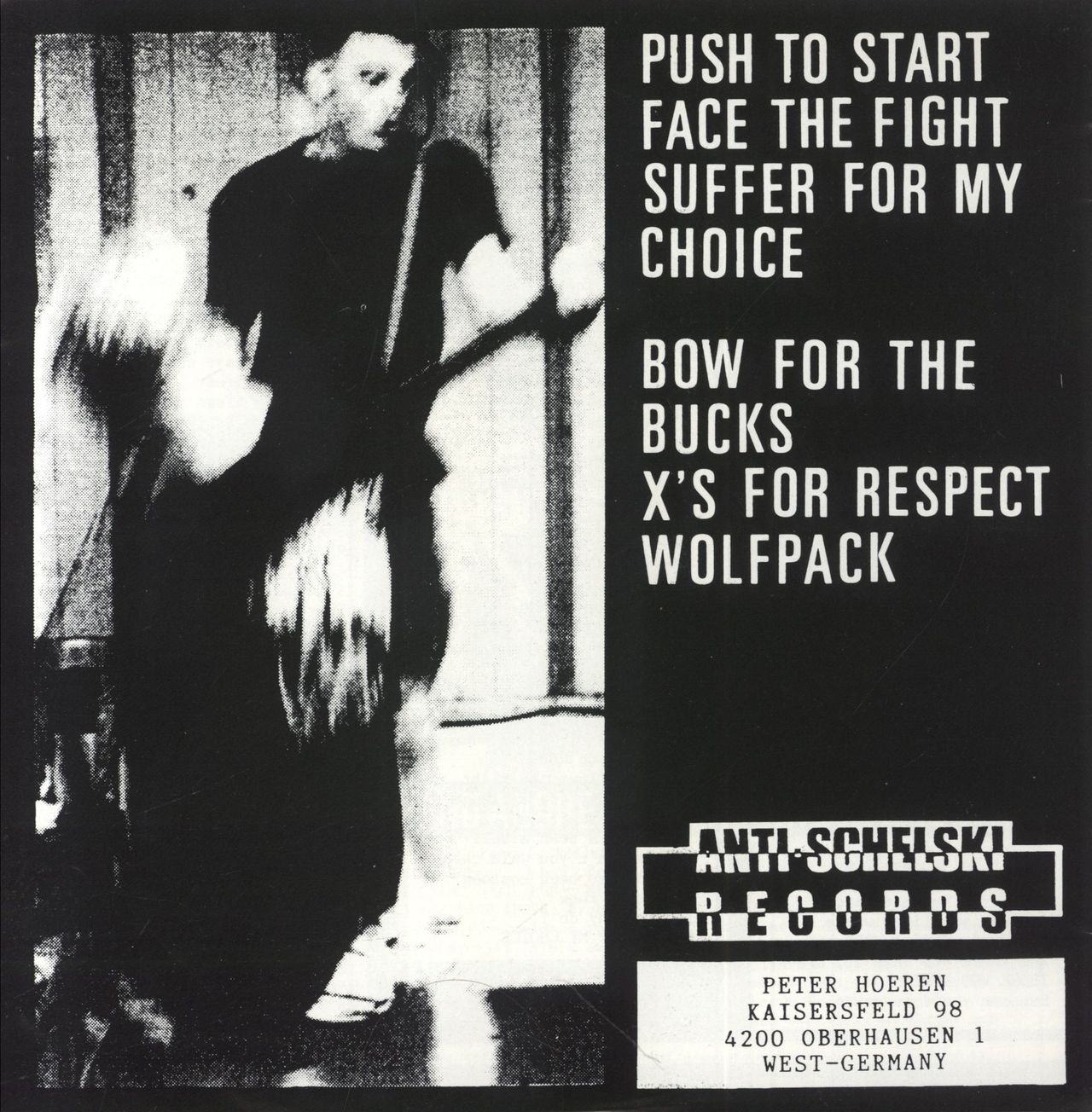 Profound Integrity German 7" vinyl single (7 inch record / 45)