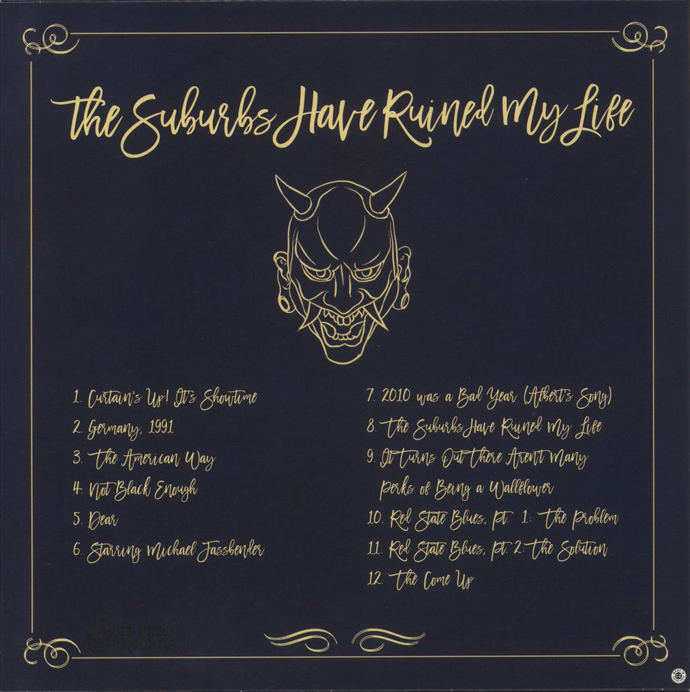 Proper. The Suburbs Have Ruined My Life - Blue Starbust Vinyl US vinyl LP album (LP record)