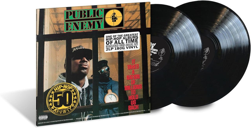 Public Enemy It Takes A Nation Of Millions To Hold Us Back - Remastered 180 Gram - Sealed UK 2-LP vinyl record set (Double LP Album) 00602455723864