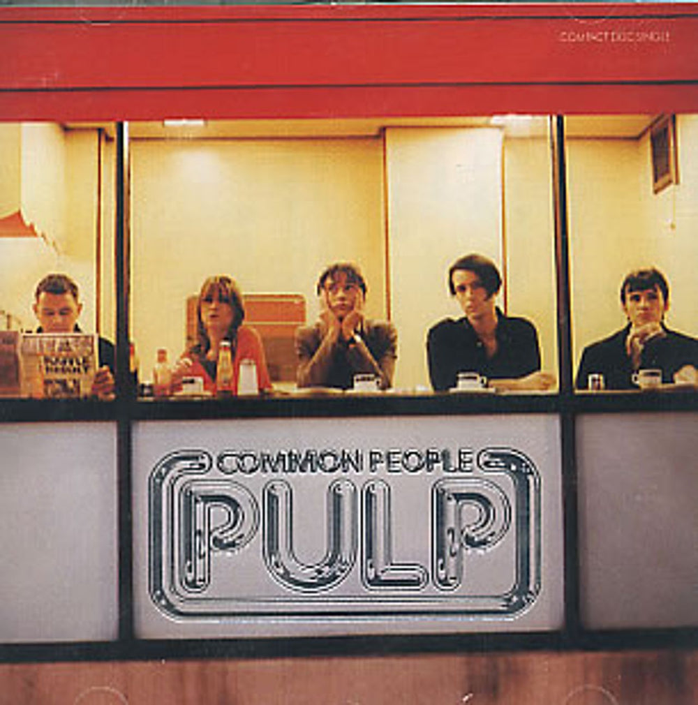 Pulp Common People UK CD single (CD5 / 5") CID613
