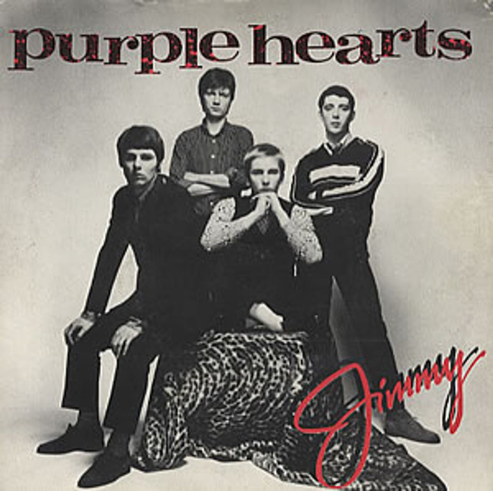 Purple Hearts Jimmy UK 7" vinyl single (7 inch record / 45) FICS9