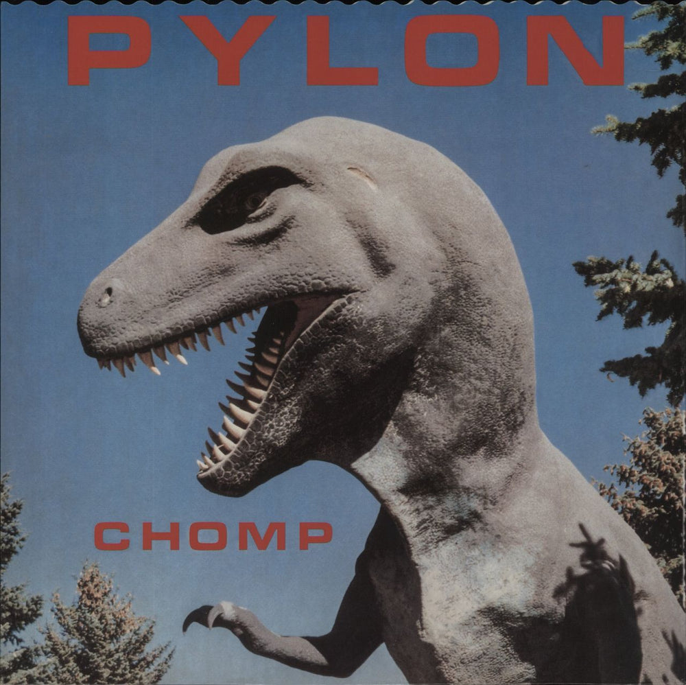 Pylon Chomp - Red Opaque US vinyl LP album (LP record) NW5361