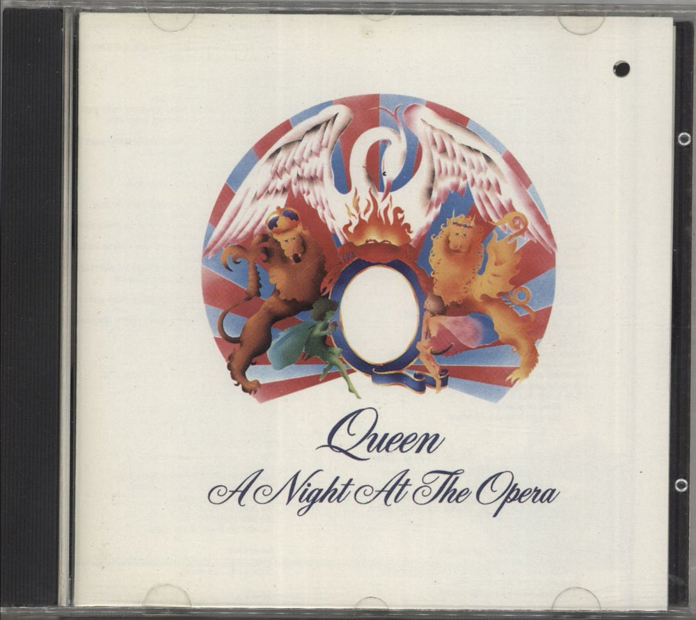 Queen A Night At The Opera US CD album (CDLP) HR-61065-2