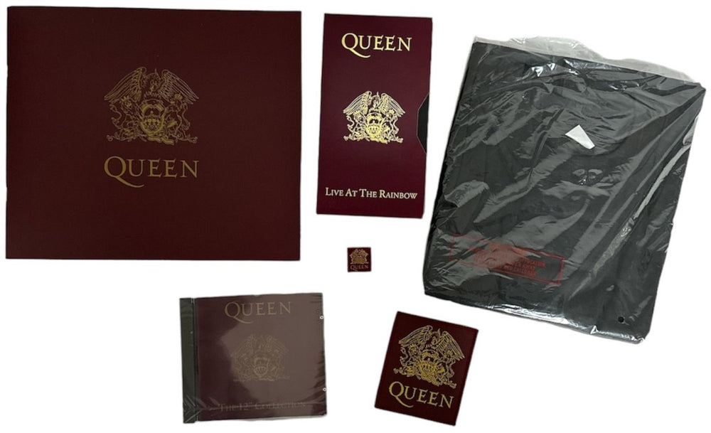 Queen Box Of Tricks - Contents UK book BOOK+POSTER