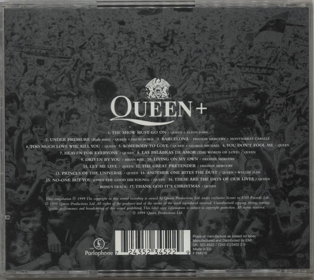 Queen Greatest Hits III - Limited Edition Dutch CD album (CDLP) 724352345229
