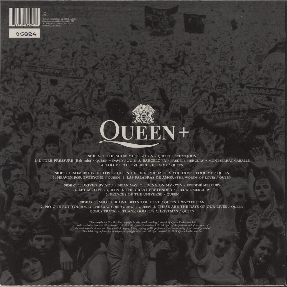 Queen Greatest Hits III - Numbered + PVC outer UK 2-LP vinyl record set (Double LP Album) 724352345212