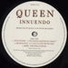 Queen Innuendo - Shrink -EX UK vinyl LP album (LP record) QUELPIN838320