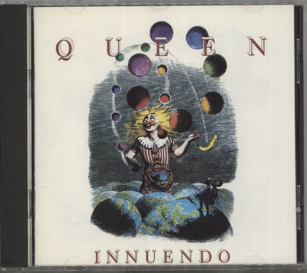 Queen Innuendo US CD album (CDLP) HR-61020-2