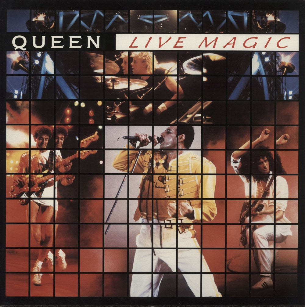 Queen Live Magic - EX UK vinyl LP album (LP record) EMC3519