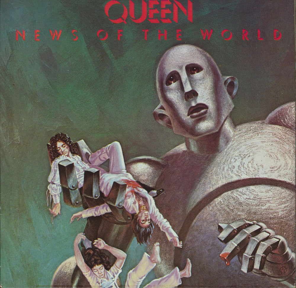 Queen News Of The World - 3rd UK vinyl LP album (LP record) EMA784