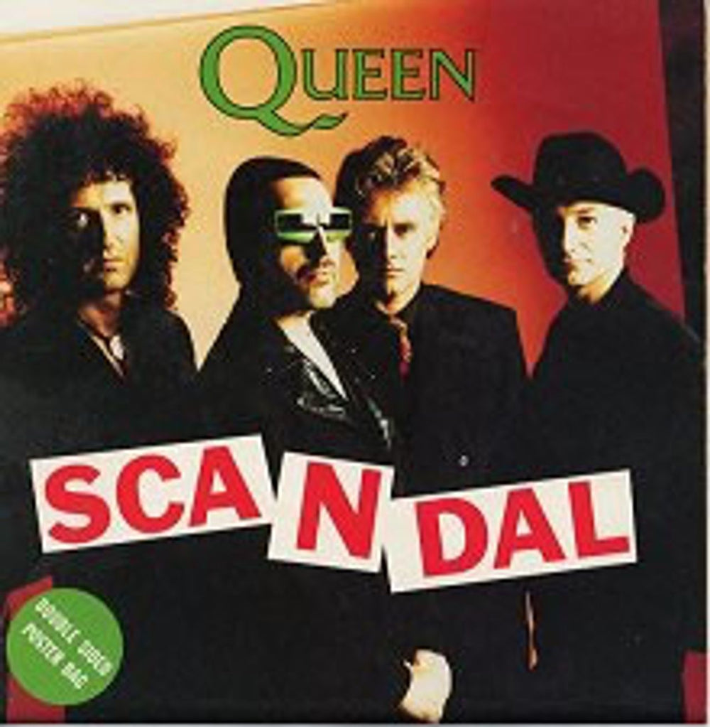 Queen Scandal - Poster Sleeve UK 7" vinyl single (7 inch record / 45) QUEENP14