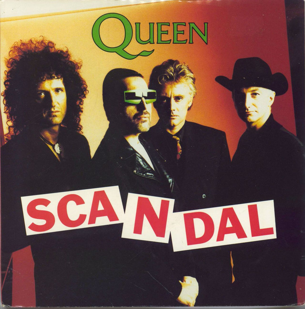 Queen Scandal - Wide + P/S UK 7" vinyl single (7 inch record / 45) QUEEN14