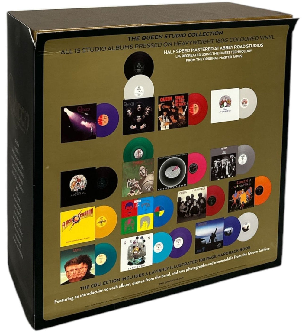Queen The Queen Studio Collection - EX UK Vinyl Box Set 0602547202888