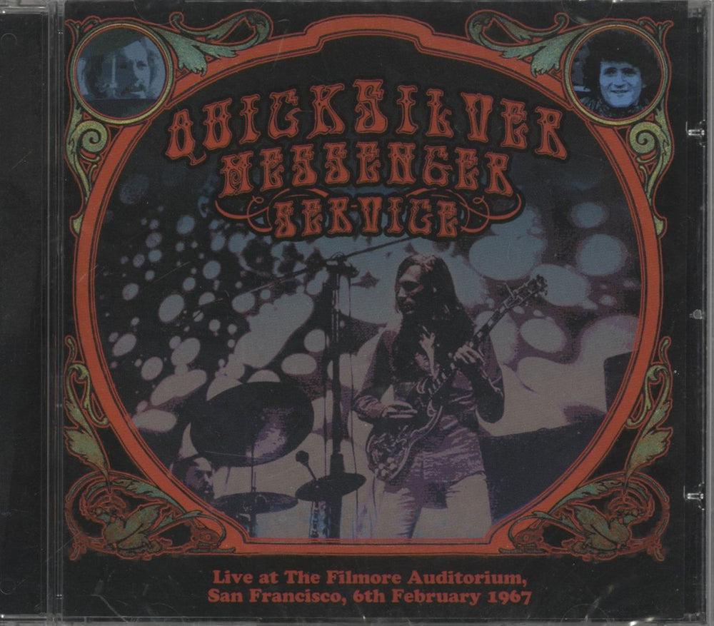 Quicksilver Messenger Service Live At The Filmore Auditorium, San Francisco, 6th February 1967 - Sealed UK CD album (CDLP) BEARVP108CD