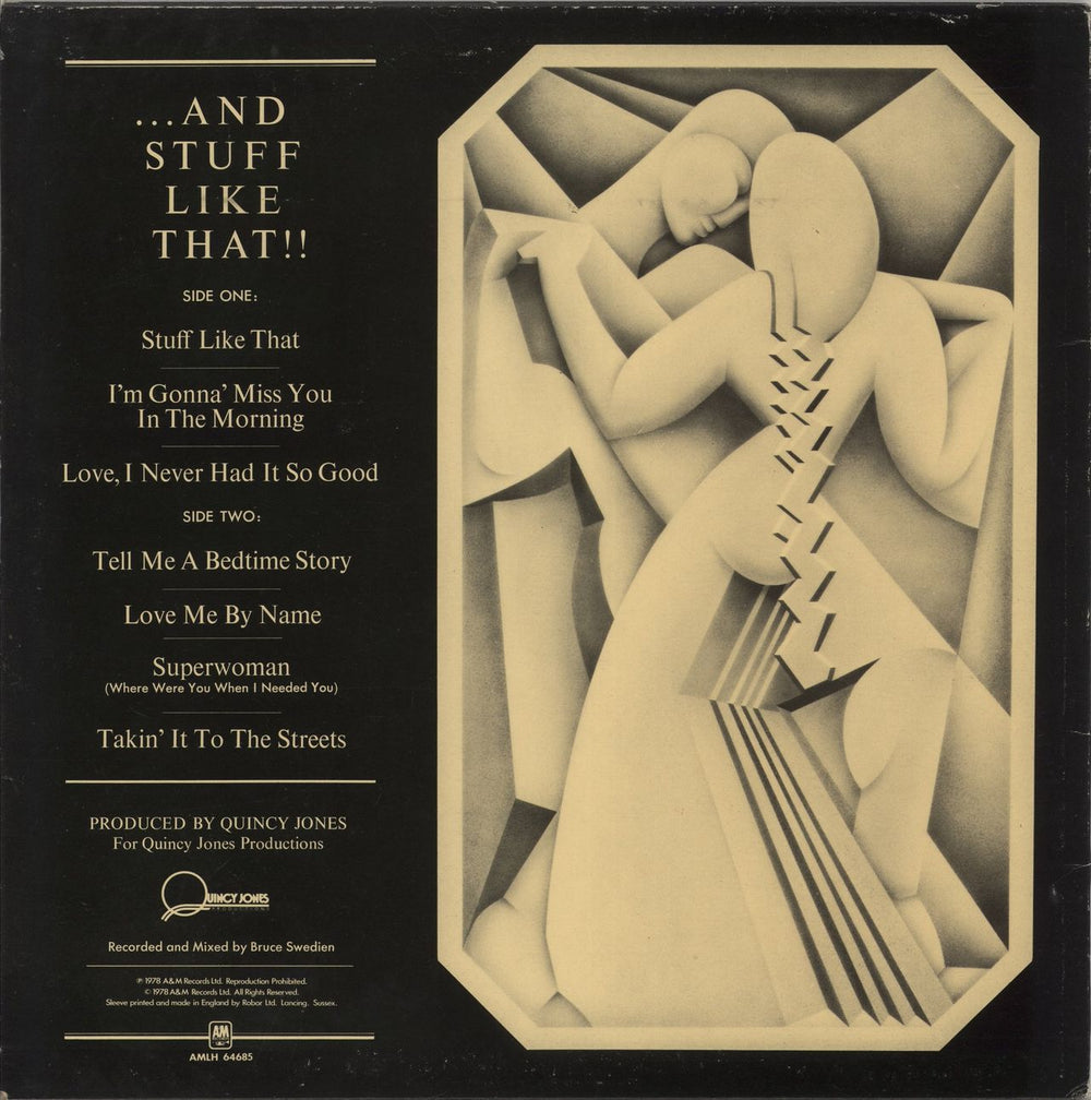 Quincy Jones Sounds... And Stuff Like That! - Nimbus Supercut - VG UK vinyl LP album (LP record)