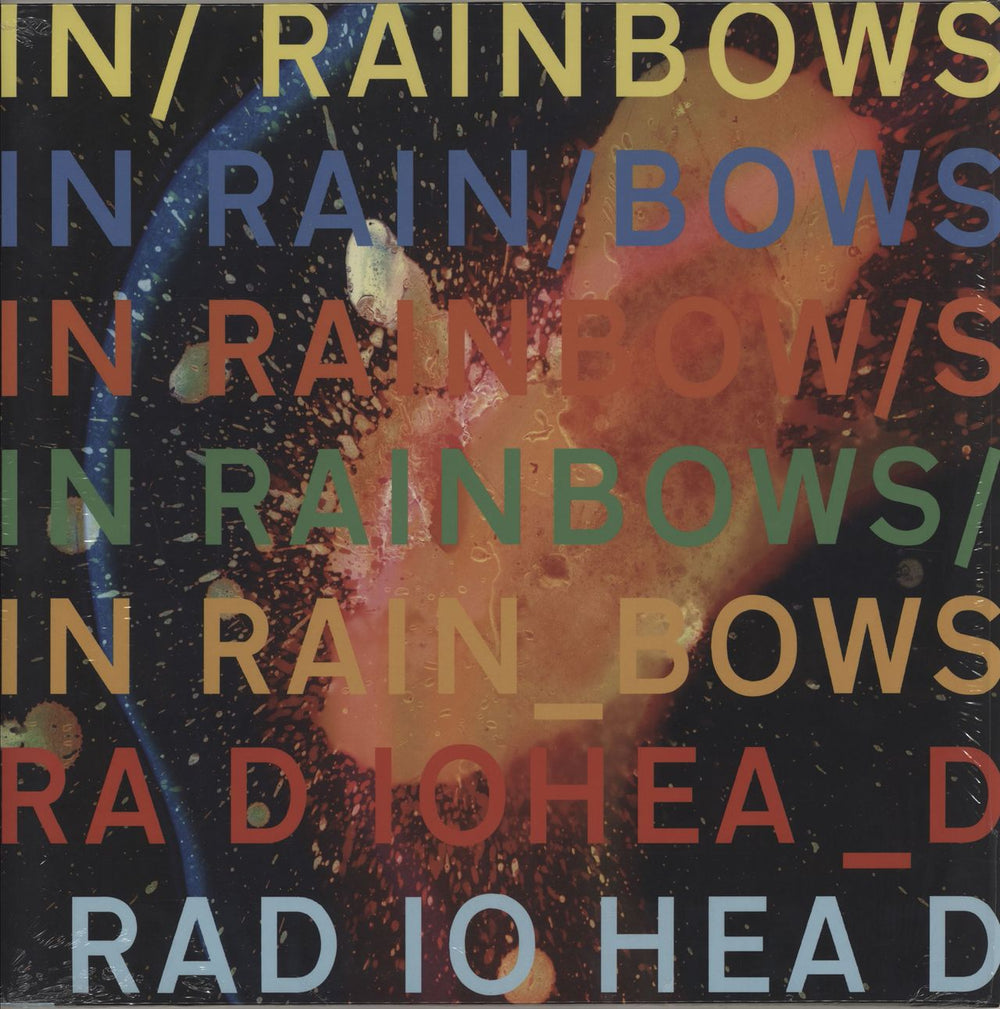 Radiohead In Rainbows - 180gm UK vinyl LP album (LP record) XLLP324