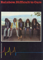 Rainbow Difficult To Cure UK tour programme TOUR PROGRAMME