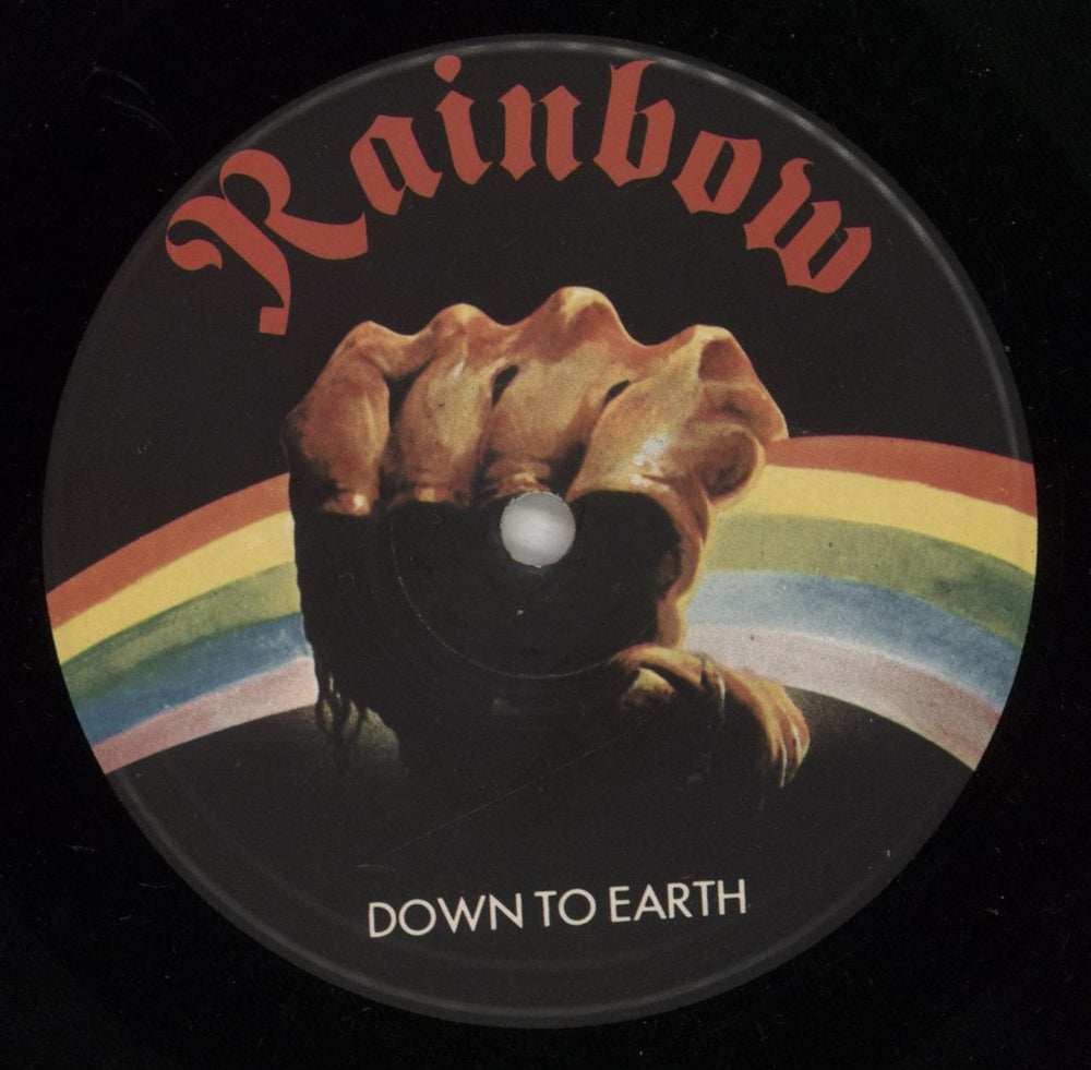 Rainbow Down To Earth - Black Vinyl - Complete UK vinyl LP album (LP record) RBOLPDO873495