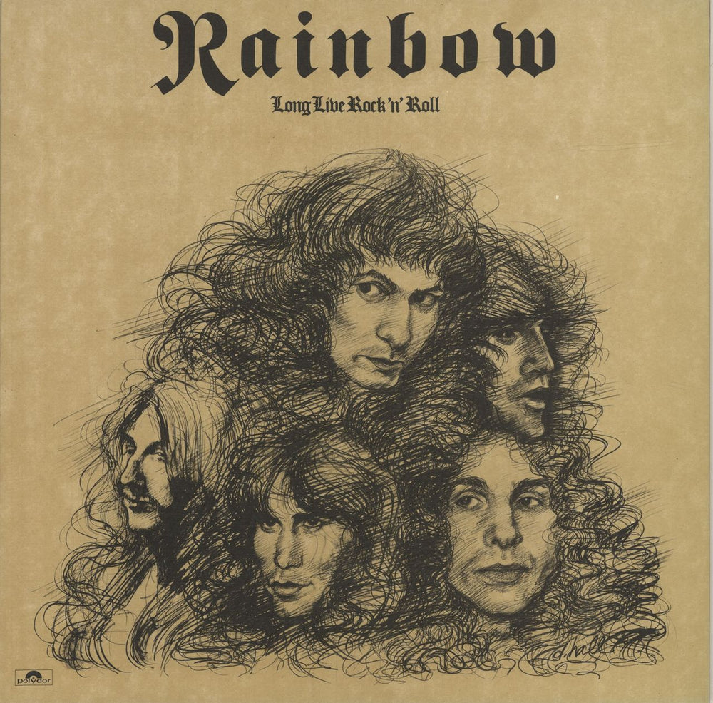 Rainbow Long Live Rock 'N' Roll - A1/B2 - EX UK vinyl LP album (LP record) POLD5002