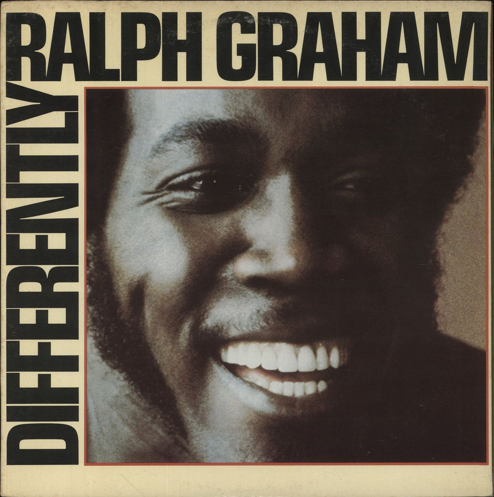 Ralph Graham Differently US vinyl LP album (LP record) SRA-8033