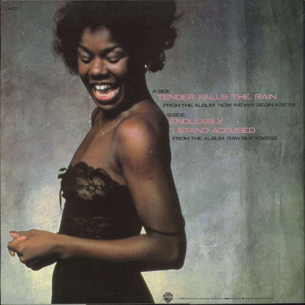 Randy Crawford Tender Falls The Rain UK 12" vinyl single (12 inch record / Maxi-single)