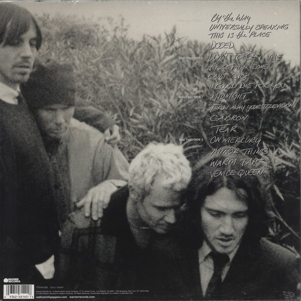 Red Hot Chili Peppers By The Way - Sealed UK 2-LP vinyl record set (Double LP Album) 093624814016