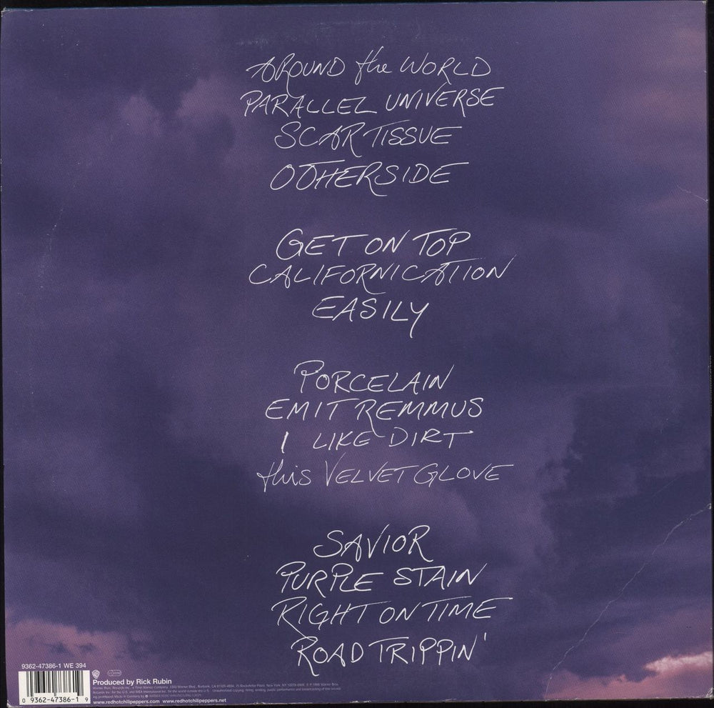 Red Hot Chili Peppers Californication - EX German 2-LP vinyl record set (Double LP Album) RHC2LCA861699