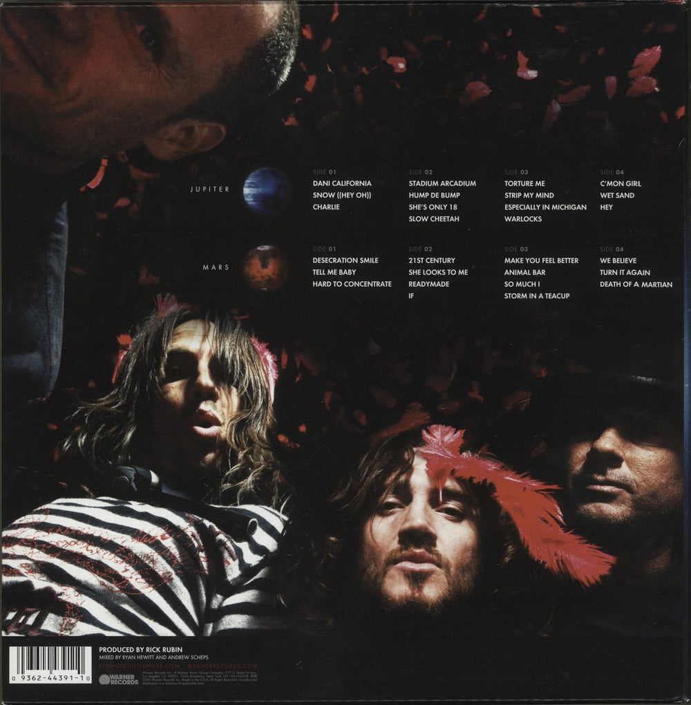 Red Hot Chili Peppers Stadium Arcadium - Deluxe 4LP Edition - Open Copy UK 4-LP vinyl album record set 093624439110