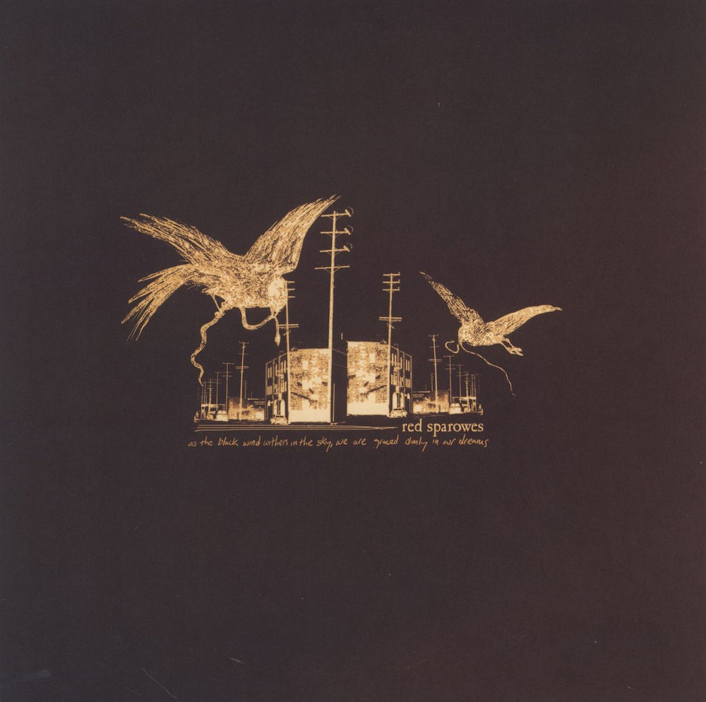 Red Sparowes As The Black Wind Withers In The Sky, We Are Graced Dimly In Our Dreams / Black Tar Prophecies Vol. US vinyl LP album (LP record) RBE055