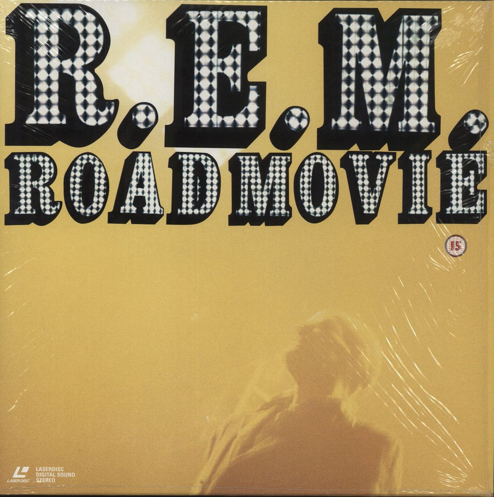 REM Road Movie - Shrink UK laserdisc / lazerdisc 7599-38443-6