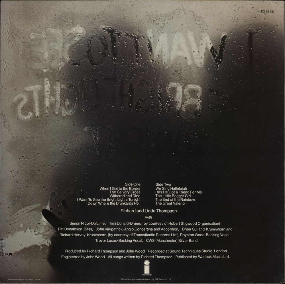 Richard & Linda Thompson I Want To See - 3rd - EX UK vinyl LP album (LP record)