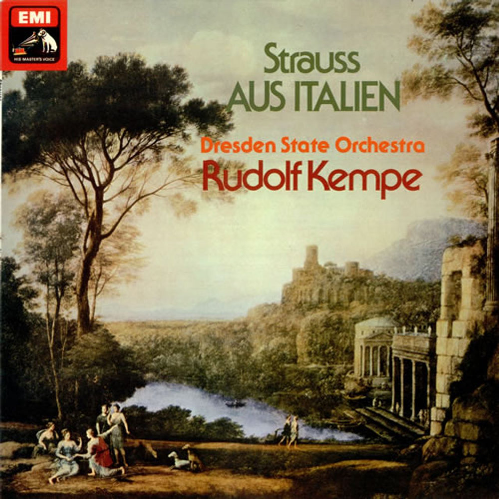 Richard Strauss Aus Italien UK vinyl LP album (LP record) ASD3319