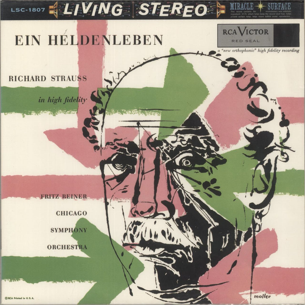 Richard Strauss Richard Strauss: Ein Heldenleben - 180gram UK vinyl LP album (LP record) LSC-1807
