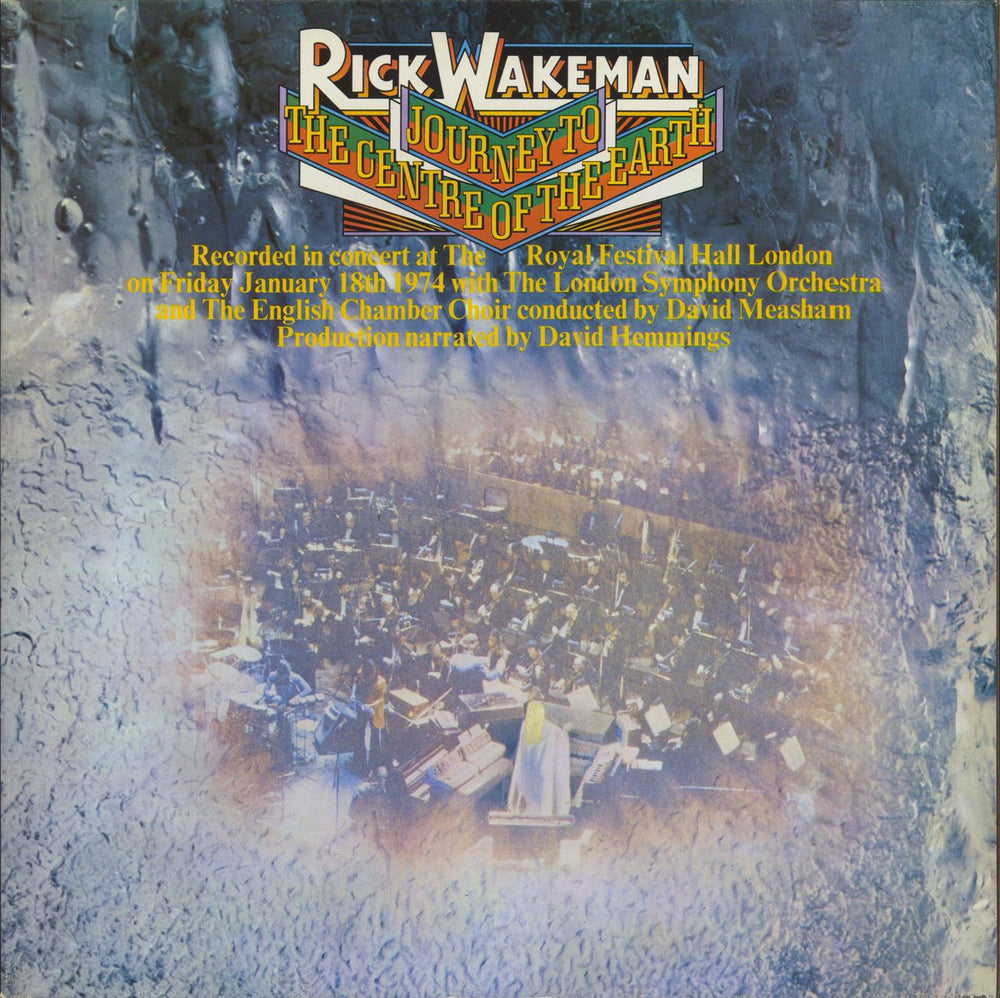 Rick Wakeman Journey To The Centre Of The Earth UK vinyl LP album (LP record) AMLH63621