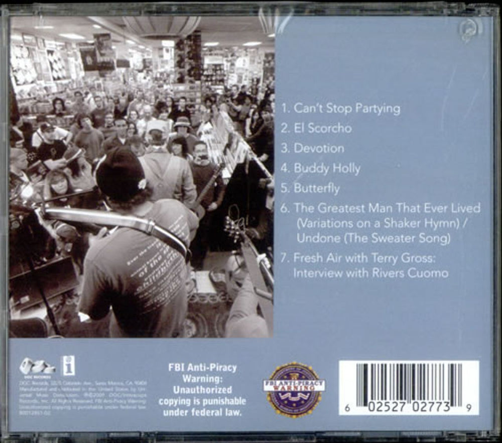 Rivers Cuomo Not Alone US CD single (CD5 / 5") RIUC5NO530545