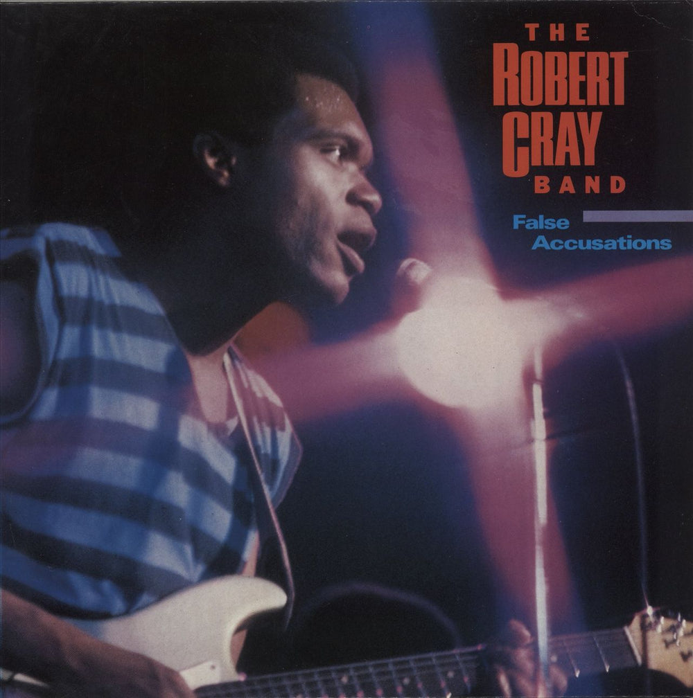 Robert Cray False Accusations UK vinyl LP album (LP record) FIEND43