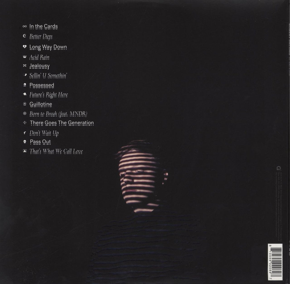 Robert Delong In The Cards US 2-LP vinyl record set (Double LP Album) 810599020897