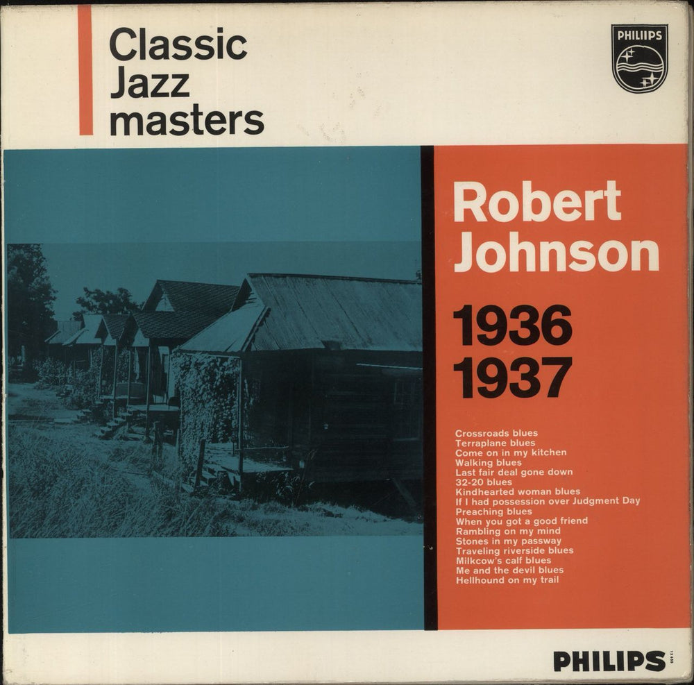 Robert Johnson (30s) 1936-1937 - Classic Jazz Masters UK vinyl LP album (LP record) BBL7539