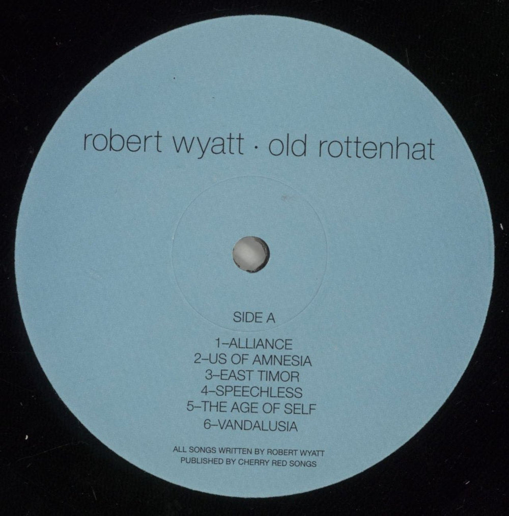 Robert Wyatt Old Rottenhat UK vinyl LP album (LP record) RWYLPOL452912