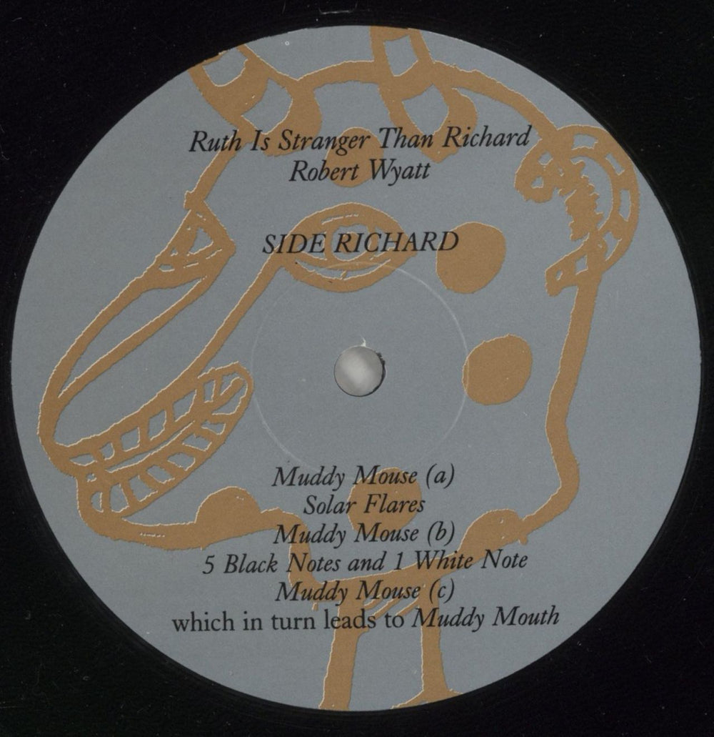 Robert Wyatt Ruth Is Stranger Than Richard US vinyl LP album (LP record) RWYLPRU871649