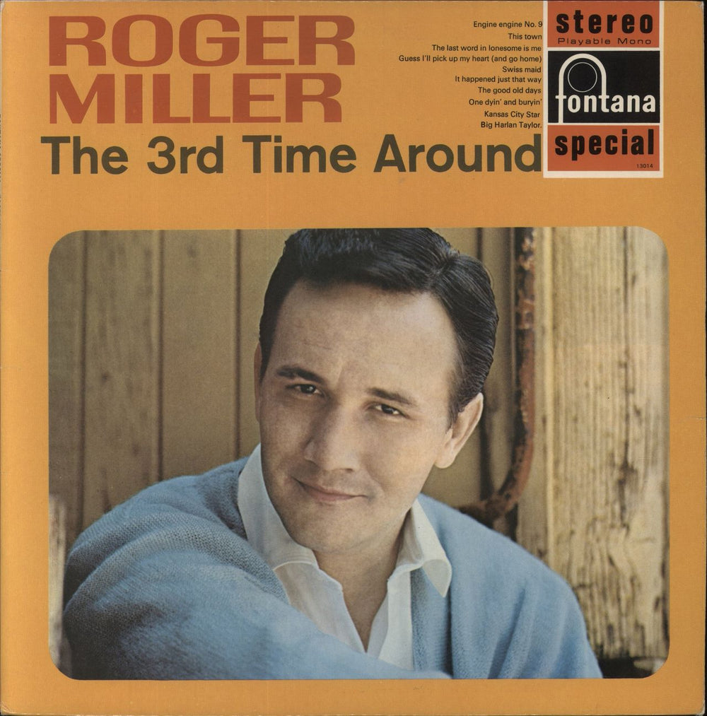 Roger Miller The 3rd Time Around UK vinyl LP album (LP record) SFL13014