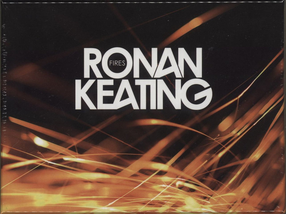 Ronan Keating Fires - CD Box Set - Autographed - Sealed UK CD Album Box Set 3714068