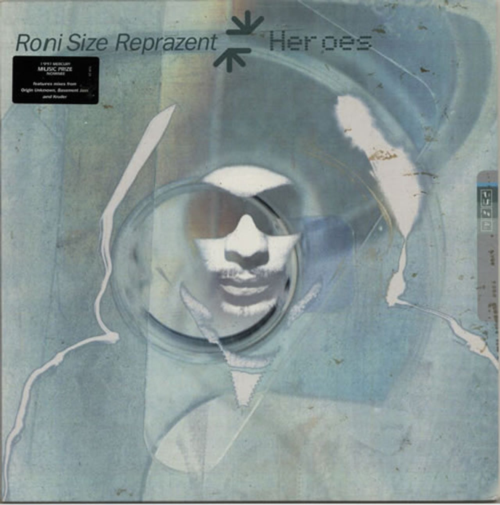 Roni Size Reprazent Heroes UK 12" vinyl single (12 inch record / Maxi-single) TLXX25