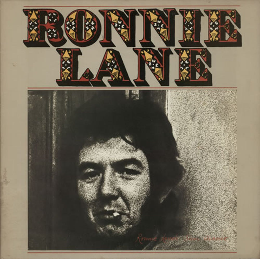 Ronnie Lane Ronnie Lane's Slim Chance - 1st - EX UK vinyl LP album (LP record) ILPS9321