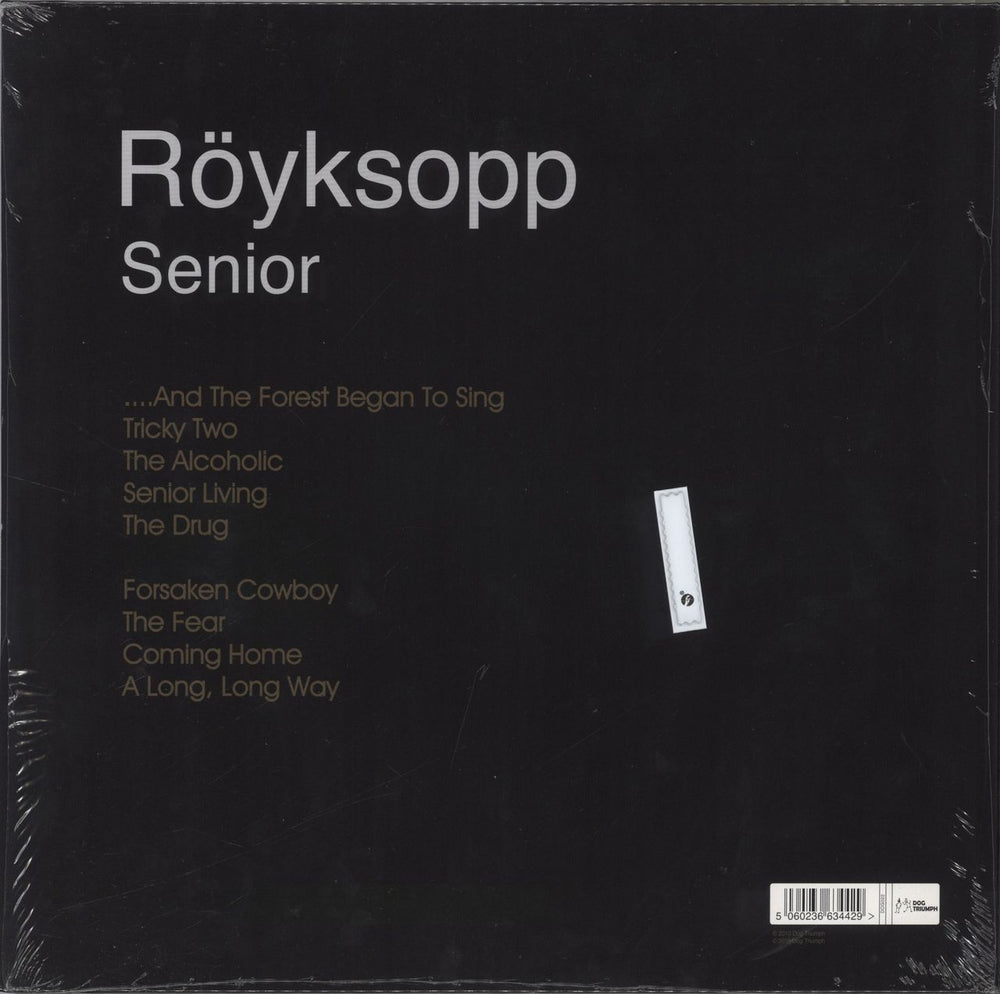 Royksopp Senior - Sealed UK vinyl LP album (LP record) 5060236634429