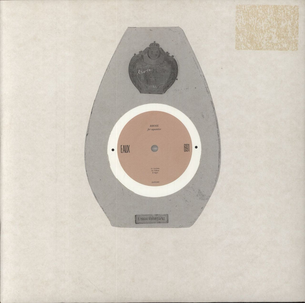 Rrose For Aquantice - White Vinyl US 12" vinyl single (12 inch record / Maxi-single) EAUX691